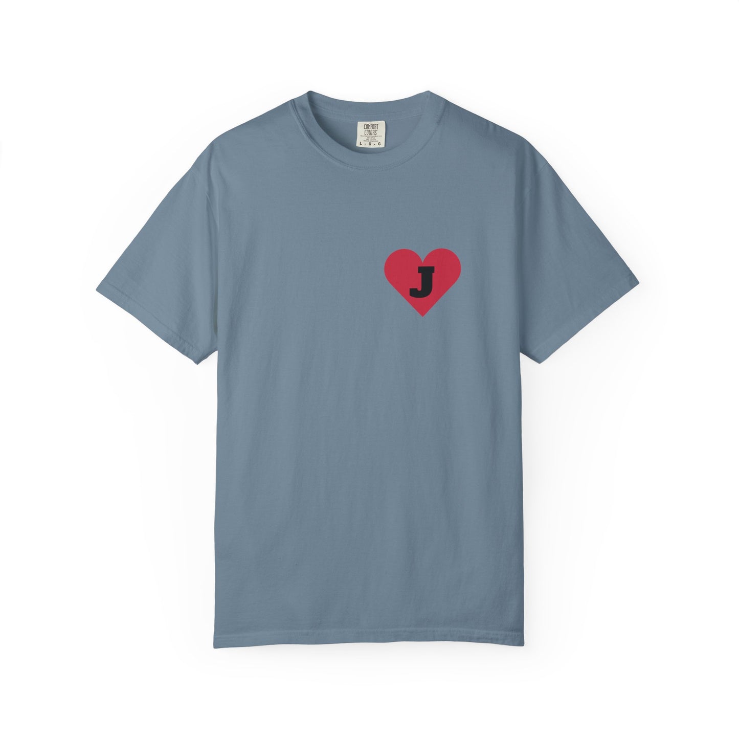 Heart Initial Graphic Tee