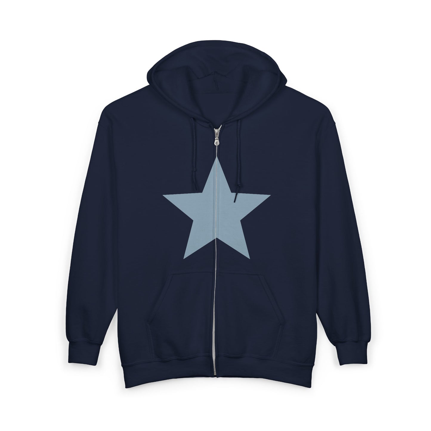 Shooting Star Zip Hoodie, Cozy Sweatshirt for All Seasons, Korean