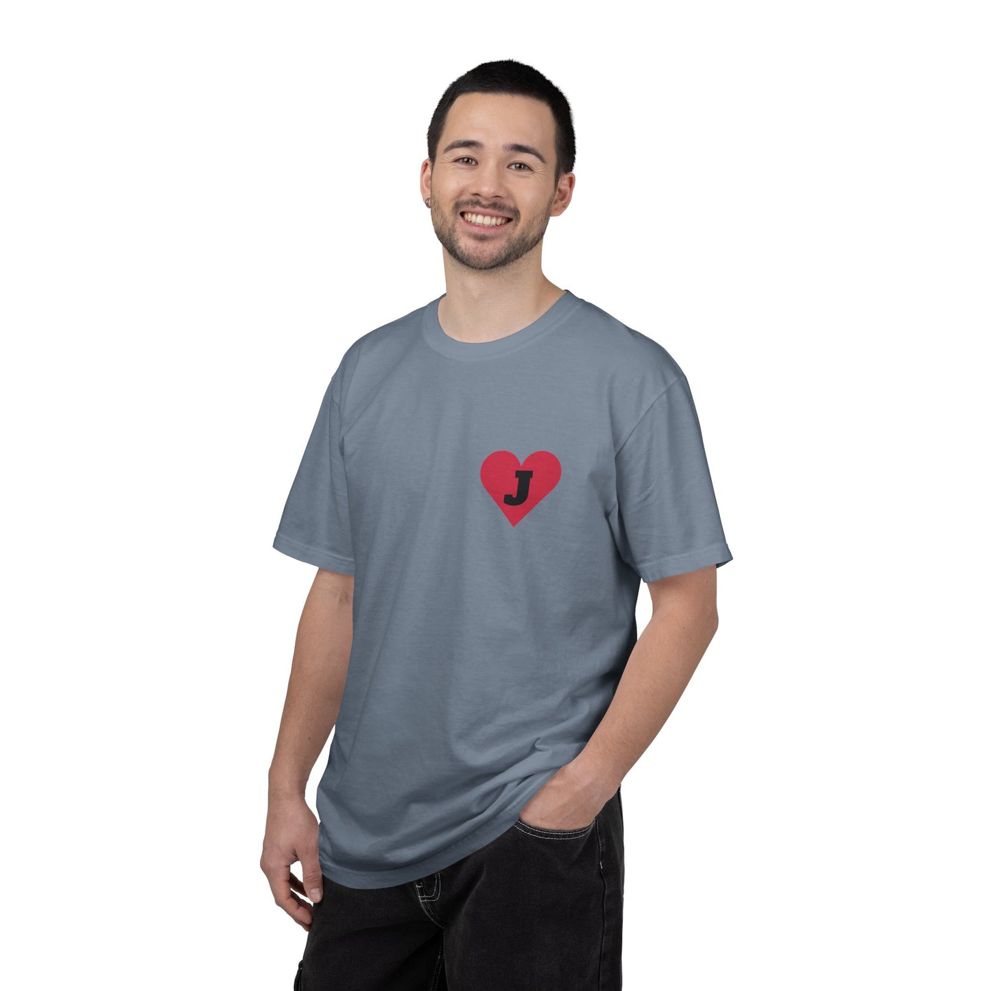 Heart Initial Graphic Tee