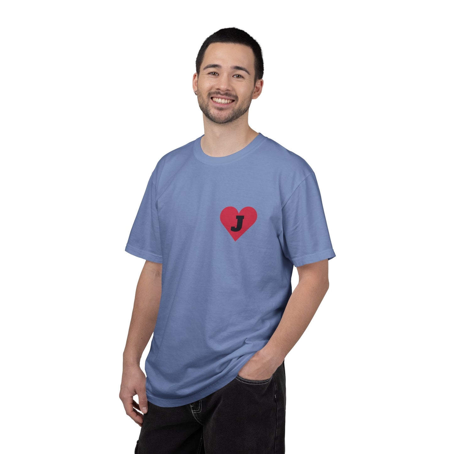 Heart Initial Graphic Tee
