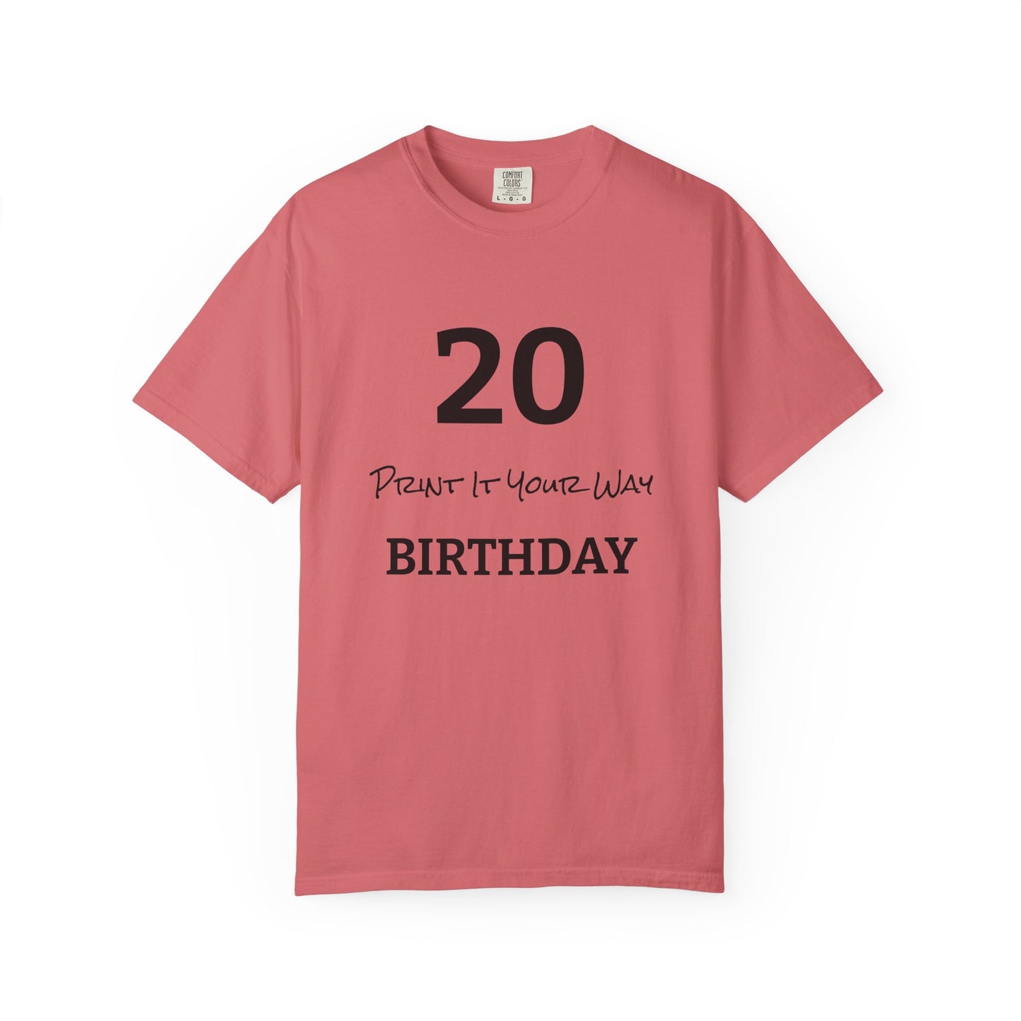 Birthday Custom T-Shirt — Birthday Gift Tee for Dad