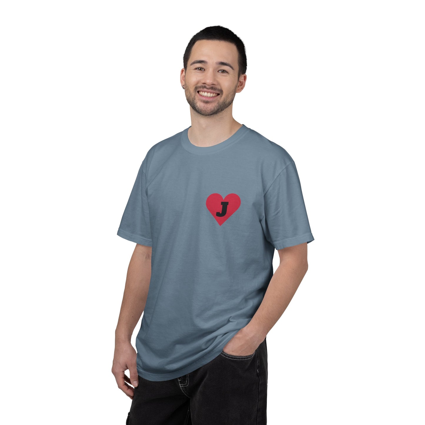 Heart Initial Graphic Tee