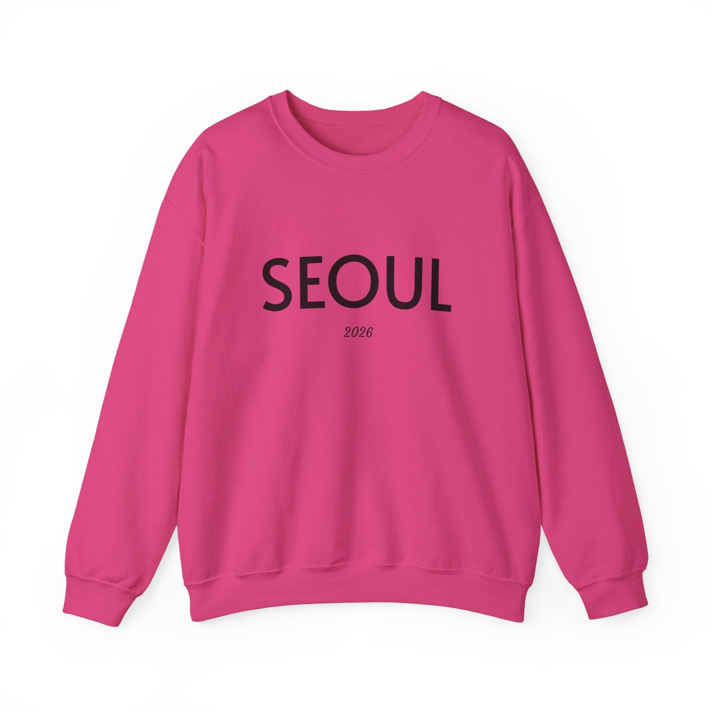 Seoul Travel Crewneck — 'Change Your Year' Memory Sweatshirt