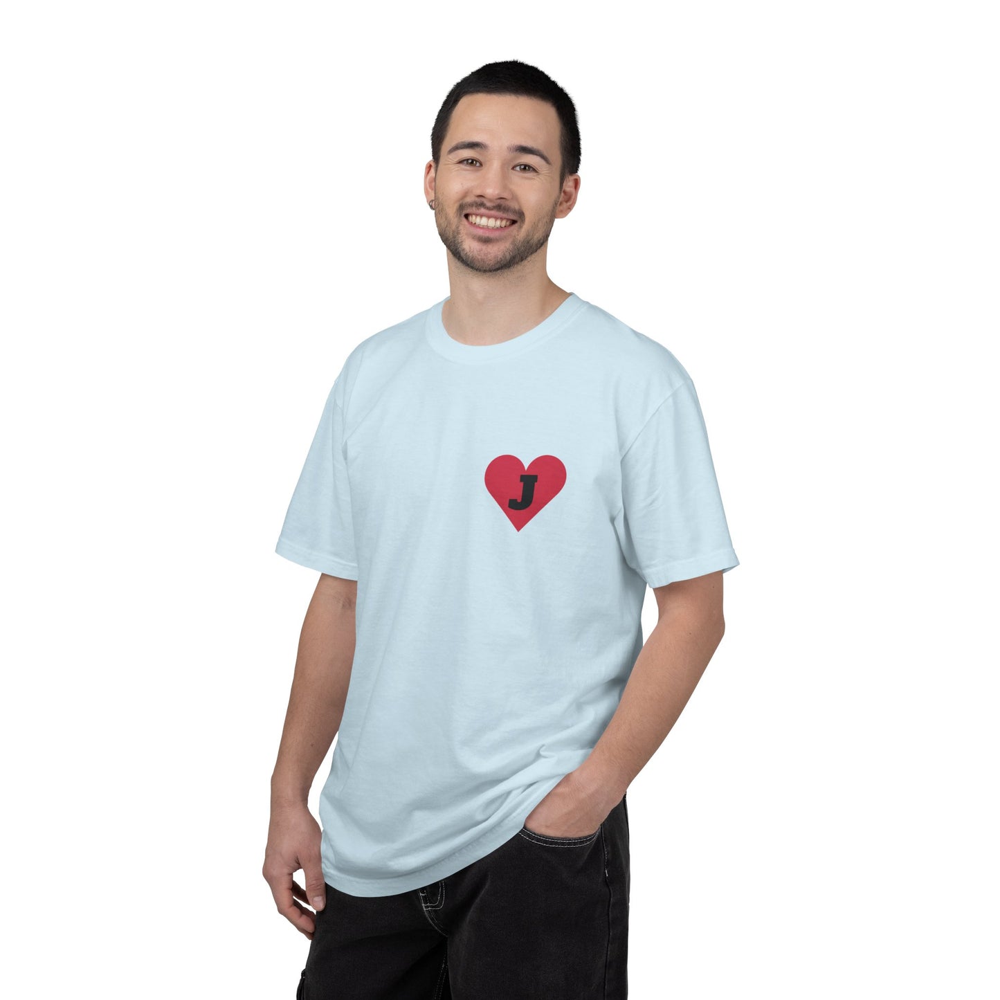 Heart Initial Graphic Tee