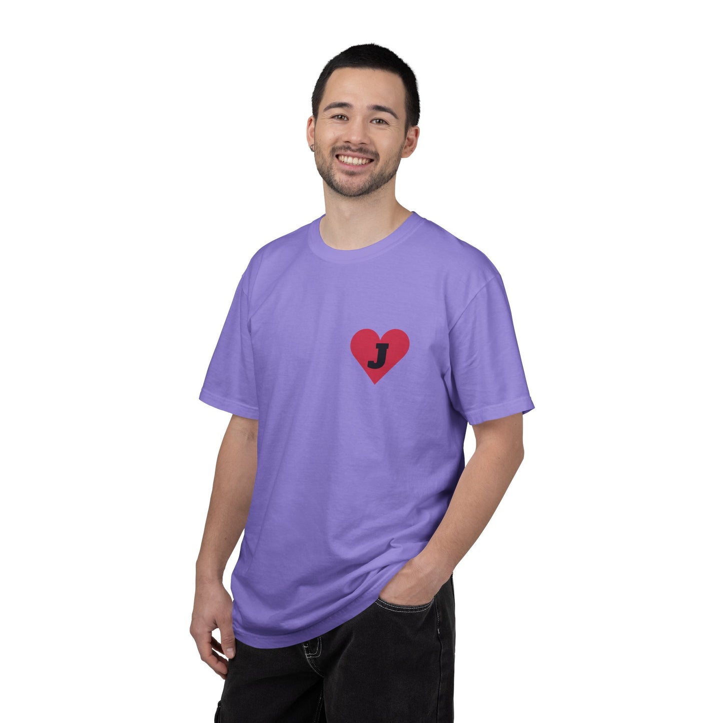 Heart Initial Graphic Tee