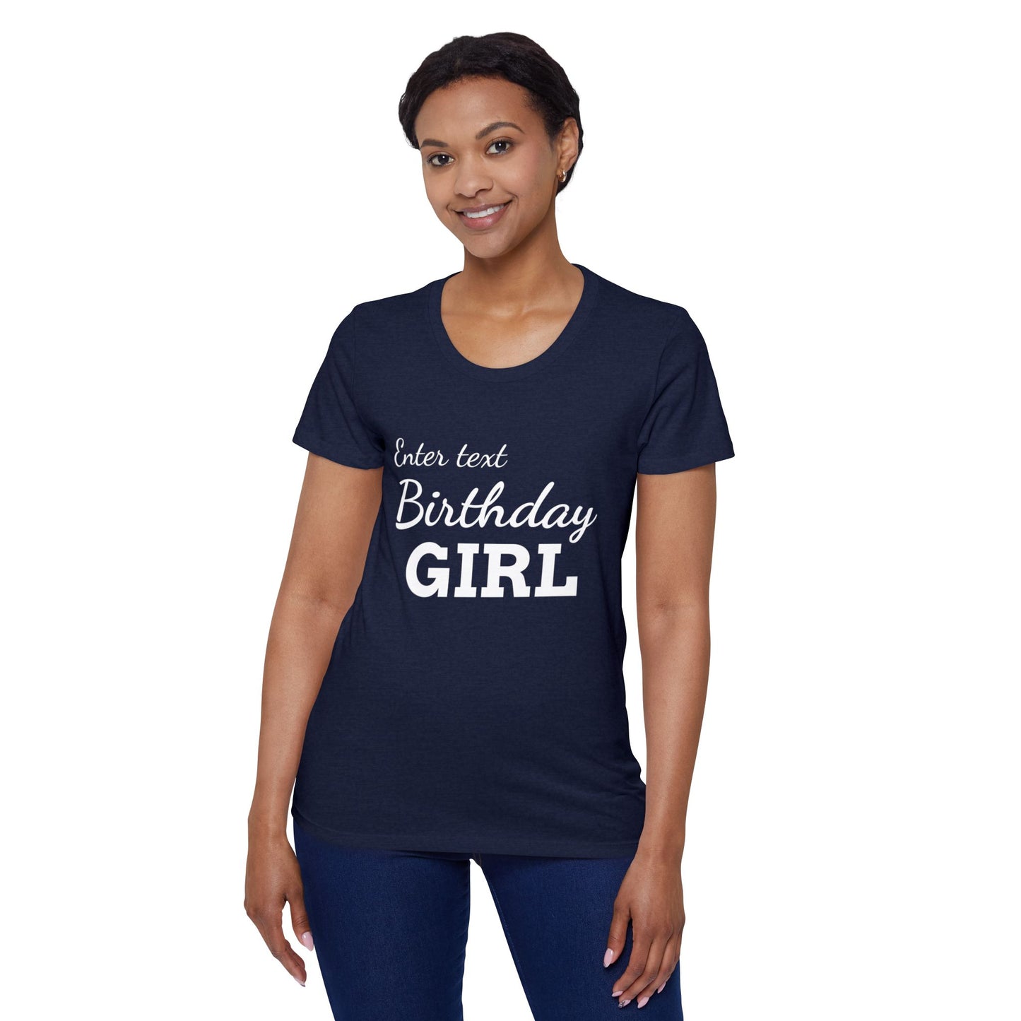 Birthday Girl Organic T-Shirt, Eco-Friendly Tee